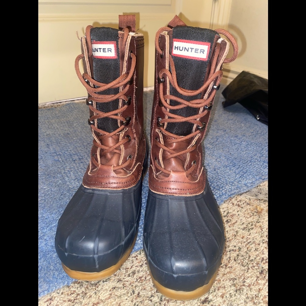 Hunter duck boots